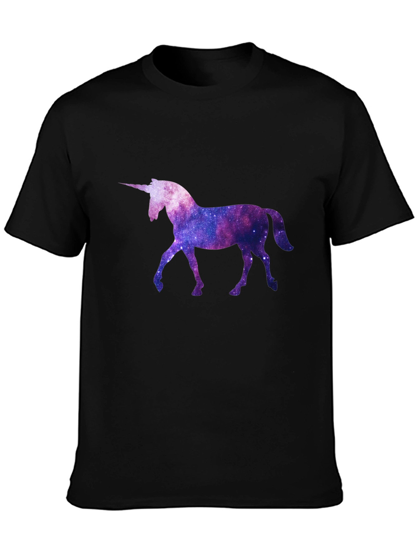 Unicorn Galaxy Graphic T-Shirt - Stylish Cosmic Design