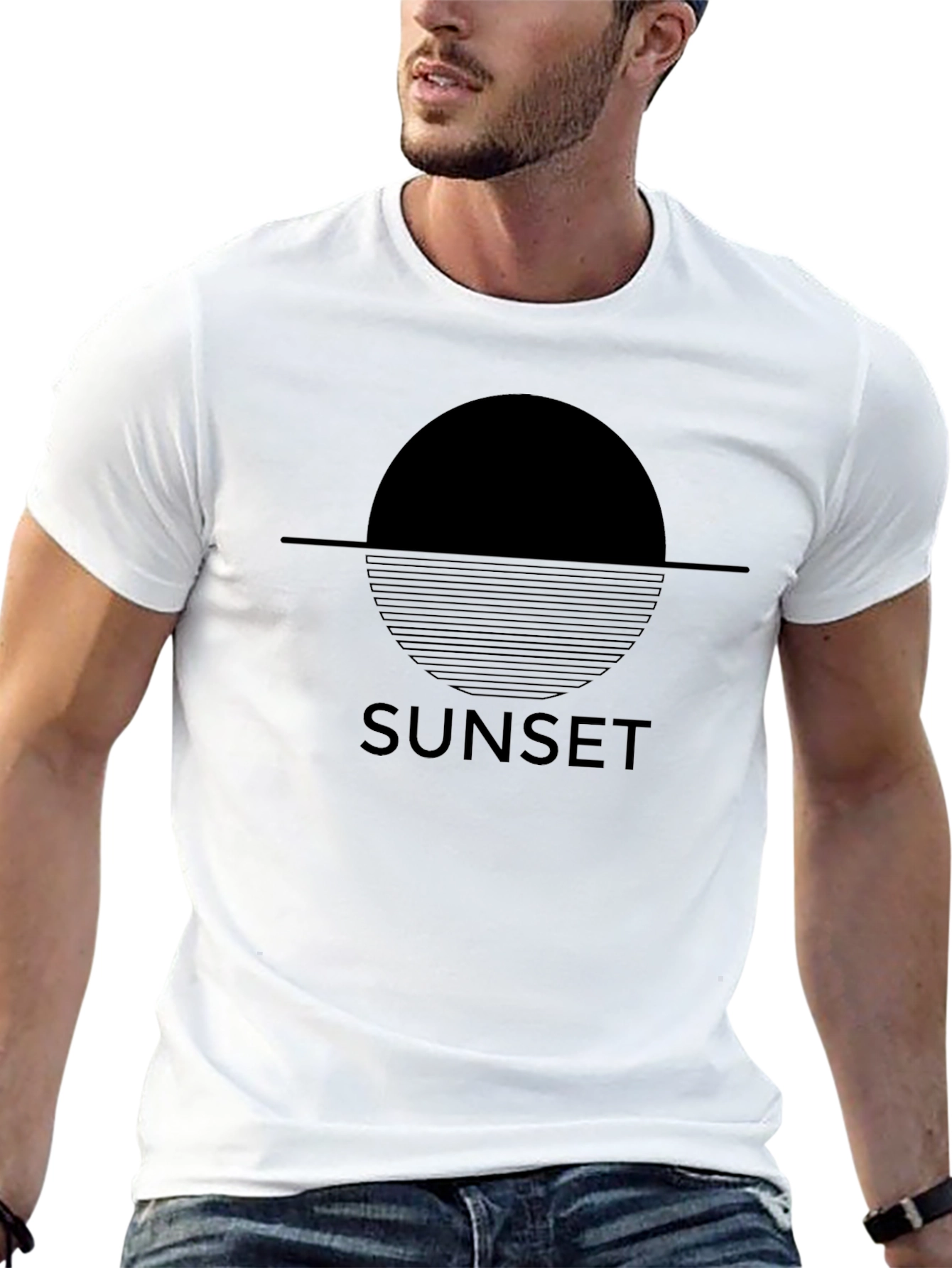Sunset Graphic Tee - Stylish and Comfortable
