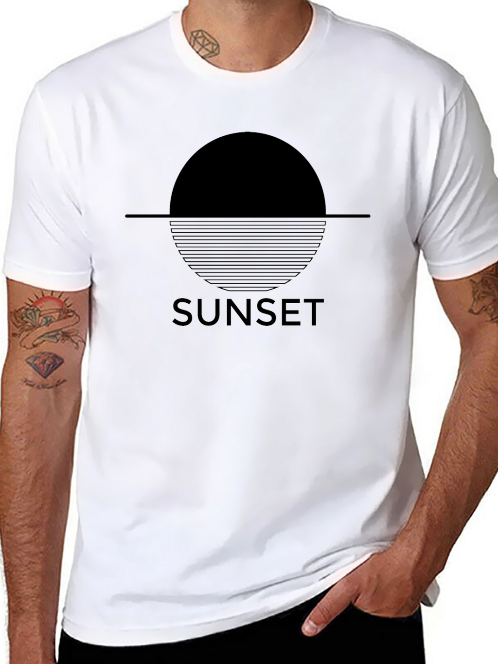 Sunset Graphic Tee - Stylish and Comfortable