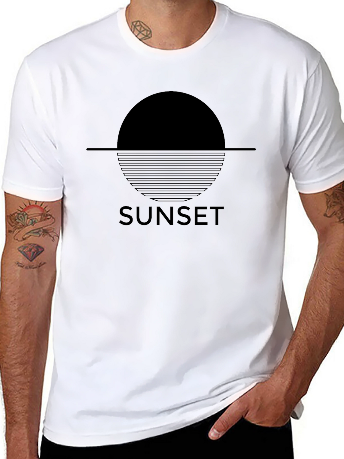 Sunset Graphic Tee - Stylish and Comfortable