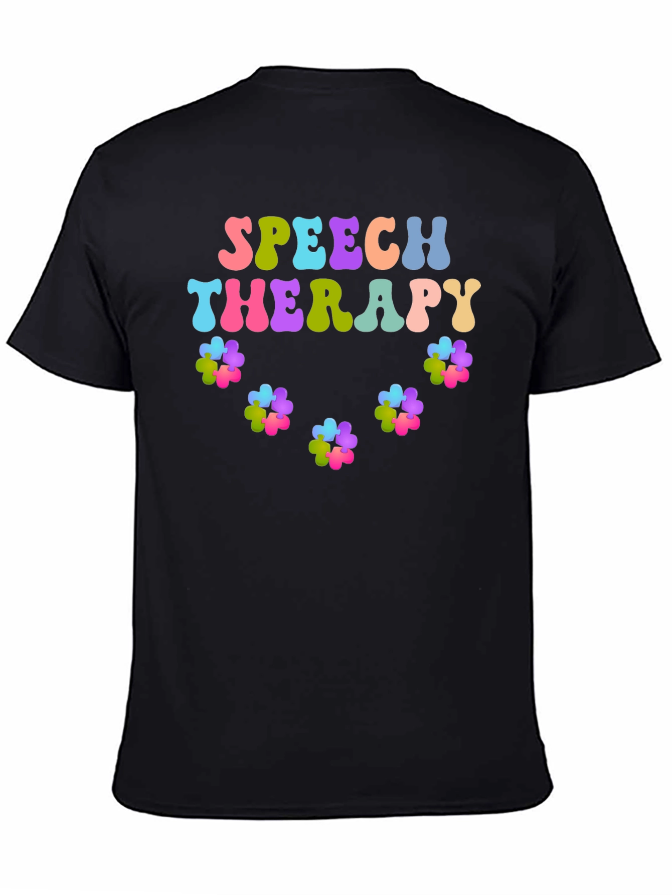 Speech Therapy T-Shirt Colorful Design