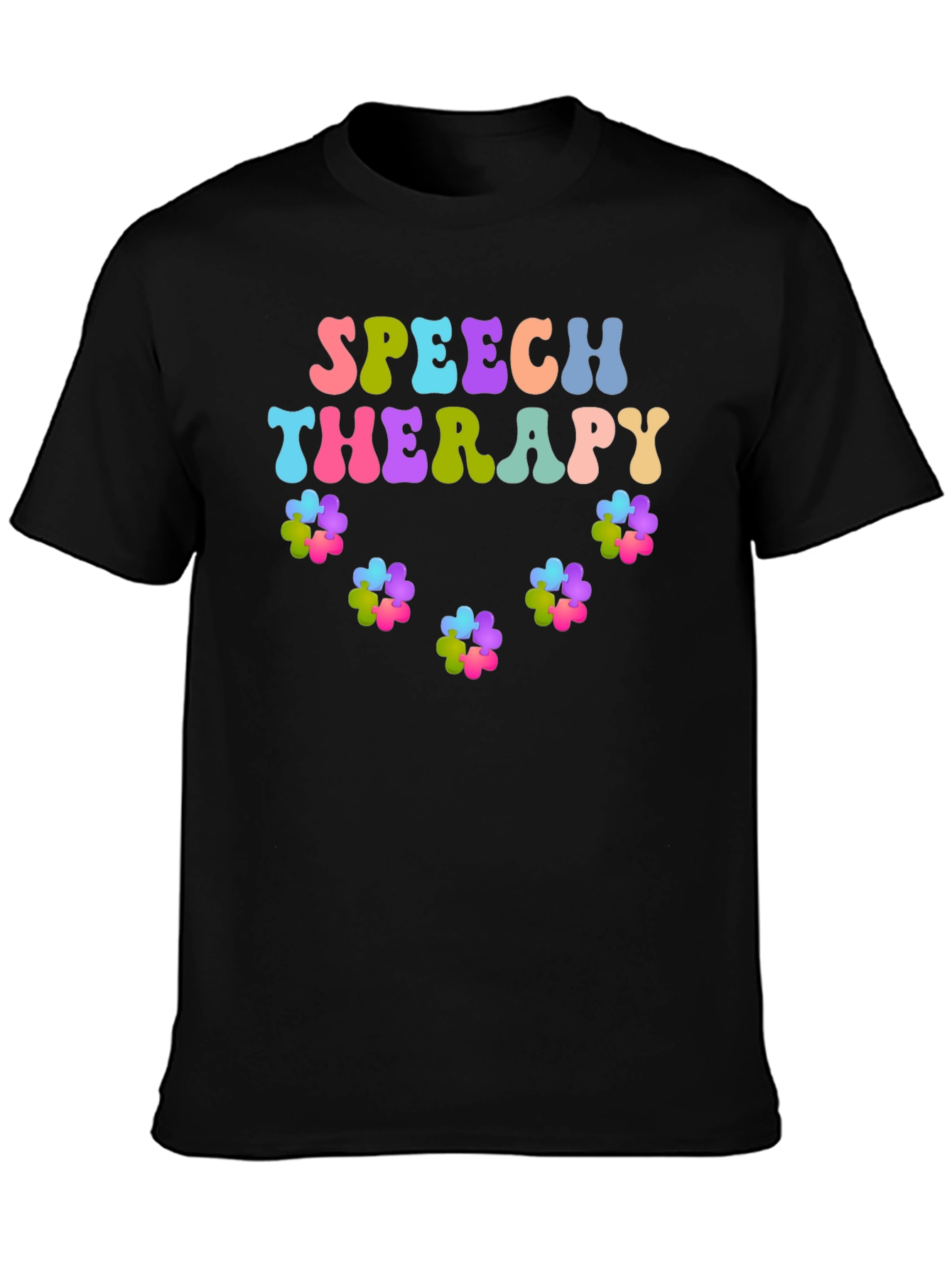 Speech Therapy T-Shirt Colorful Design