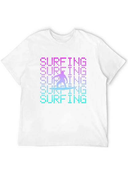 Surfing Graphic T-Shirt - Cool Design
