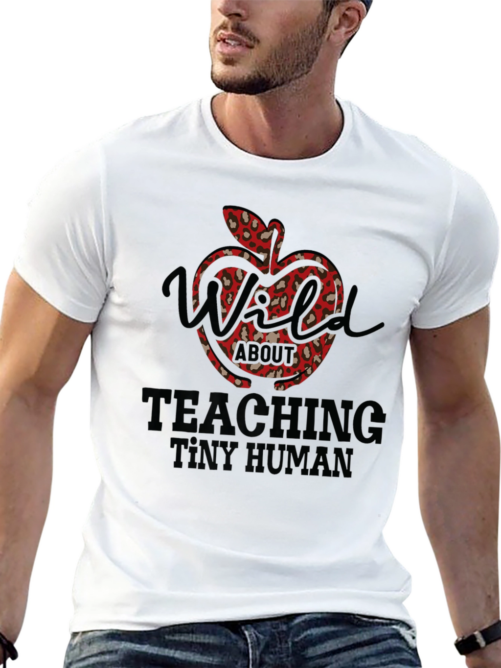 Wild About Teaching Graphic Tee - Teacher Appreciation