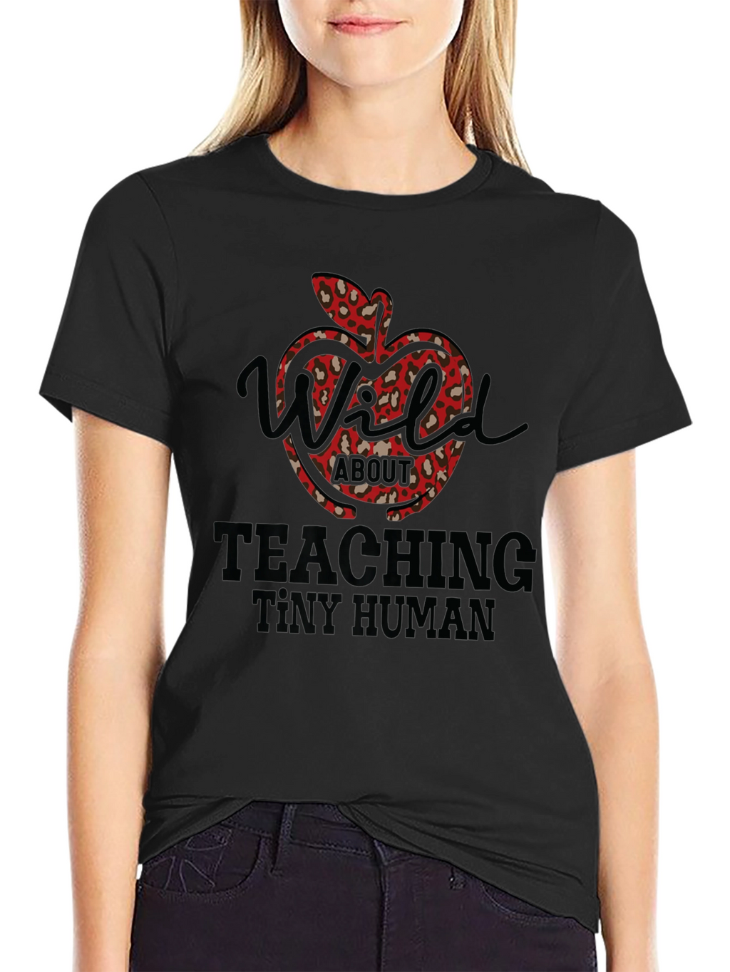 Wild About Teaching Graphic Tee - Teacher Appreciation