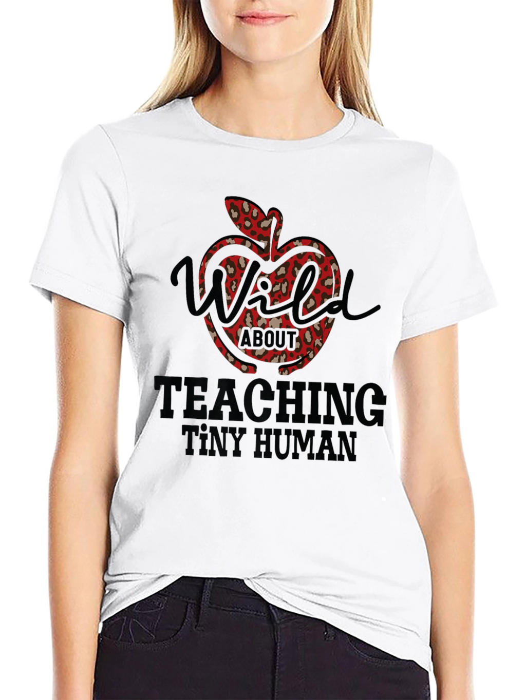 Wild About Teaching Graphic Tee - Teacher Appreciation