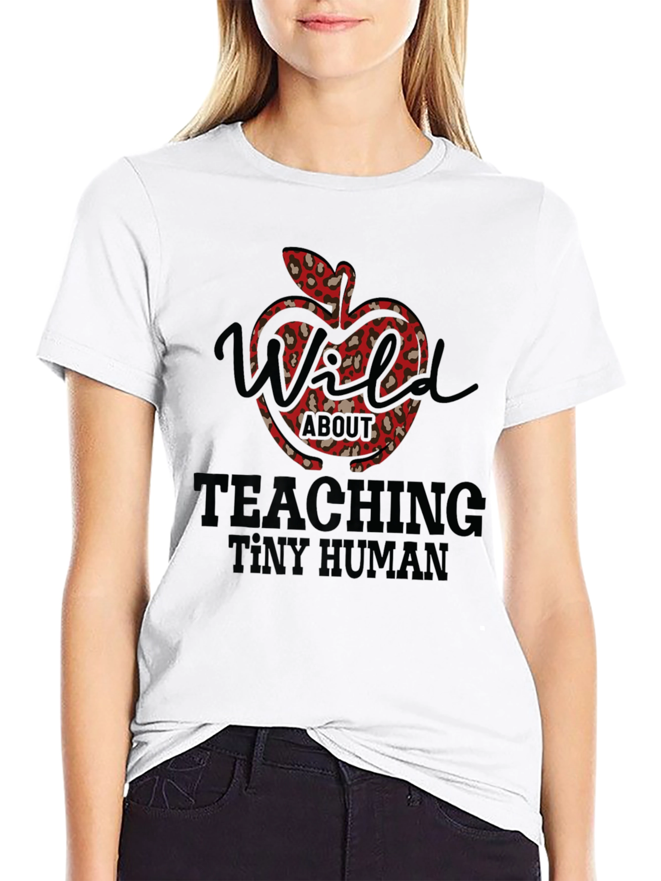 Wild About Teaching Graphic Tee - Teacher Appreciation