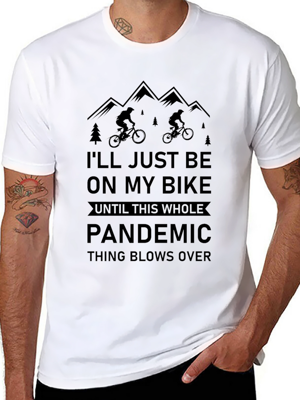 Bike Pandemic T-Shirt - Mountain Biking Tee