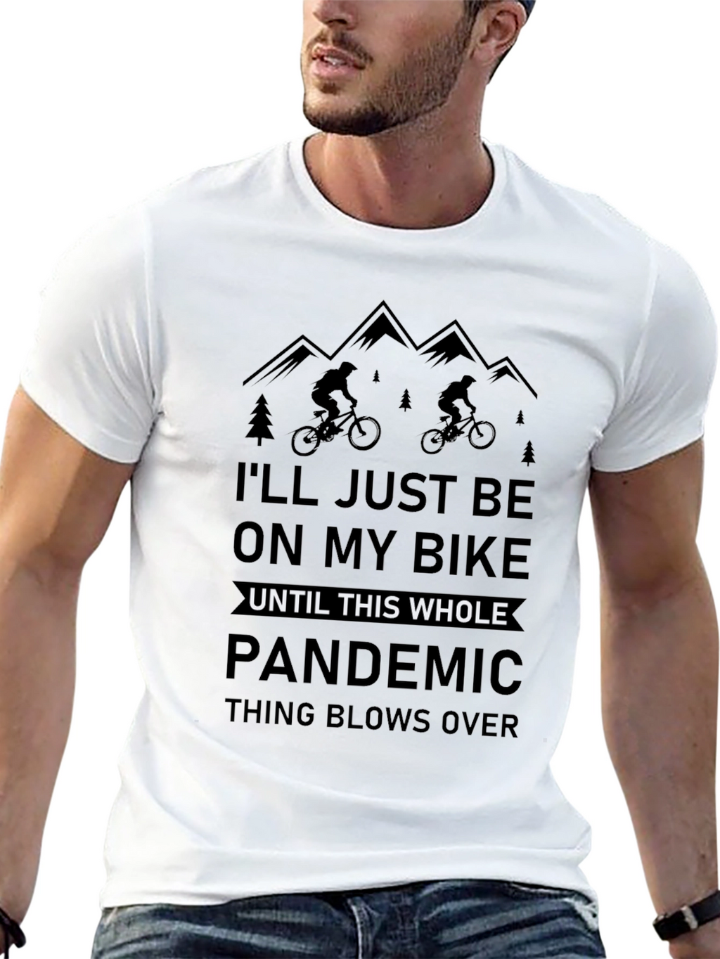 Bike Pandemic T-Shirt - Mountain Biking Tee