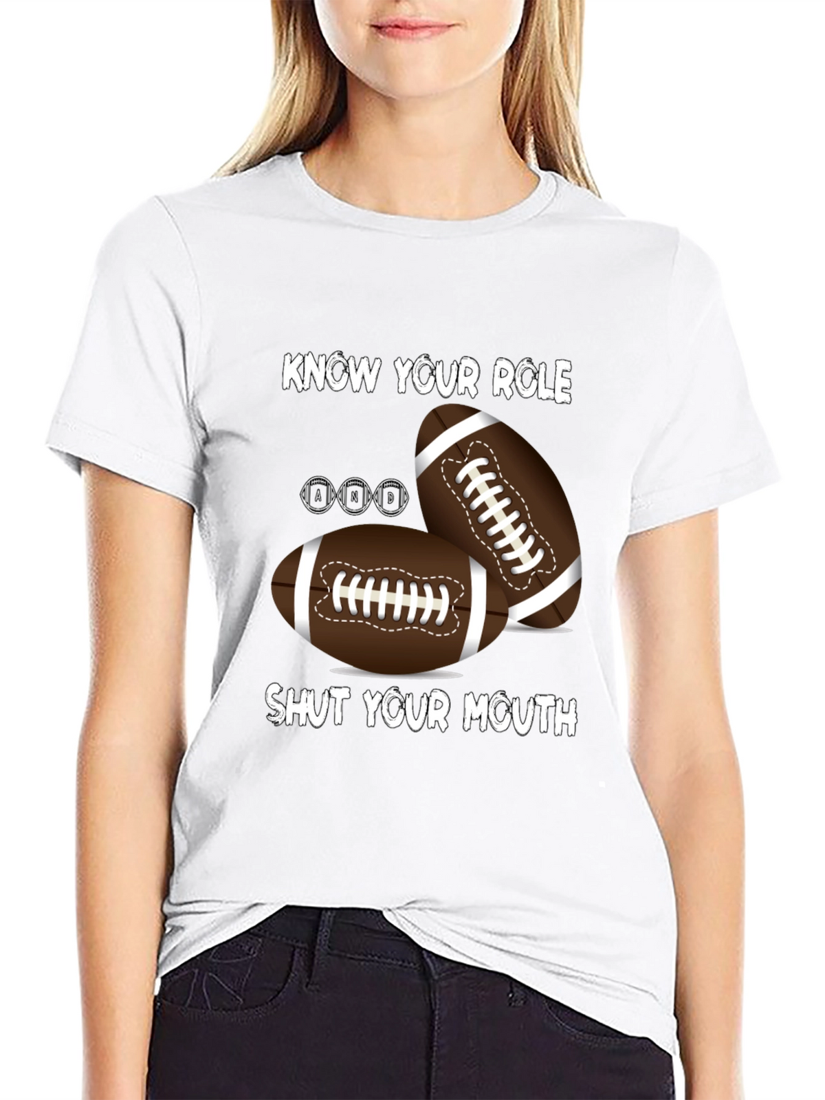 Know Your Role Football T-Shirt