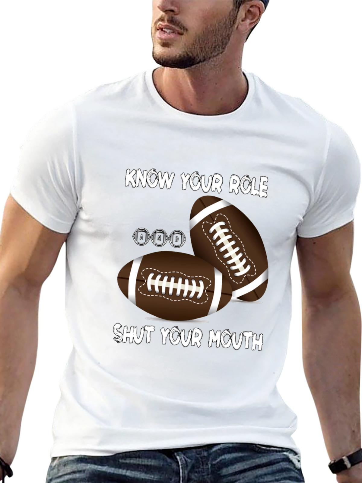 Know Your Role Football T-Shirt
