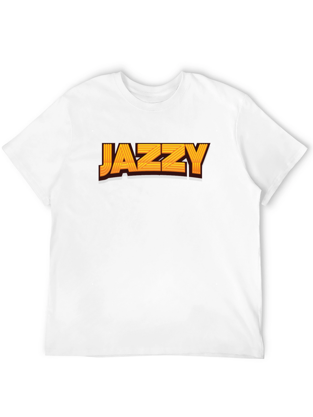 Jazzy Graphic Print Black T-Shirt