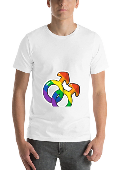 Rainbow Pride Symbols Graphic T-Shirt