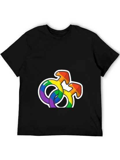 Rainbow Pride Symbols Graphic T-Shirt