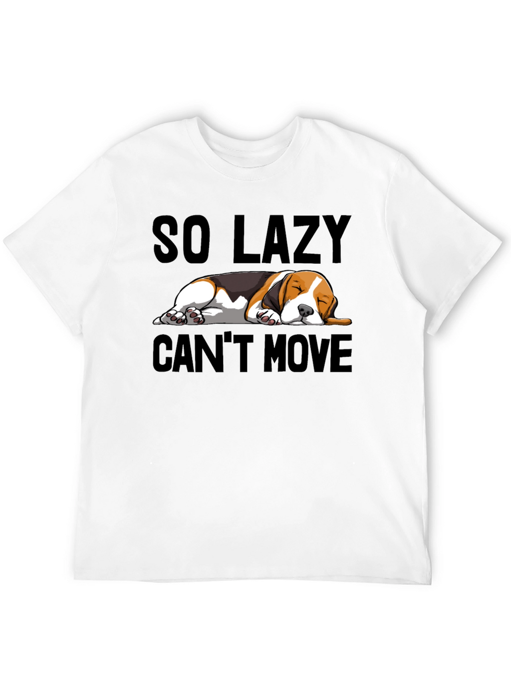 Lazy Dog Graphic T-Shirt - Unisex Relaxed Fit