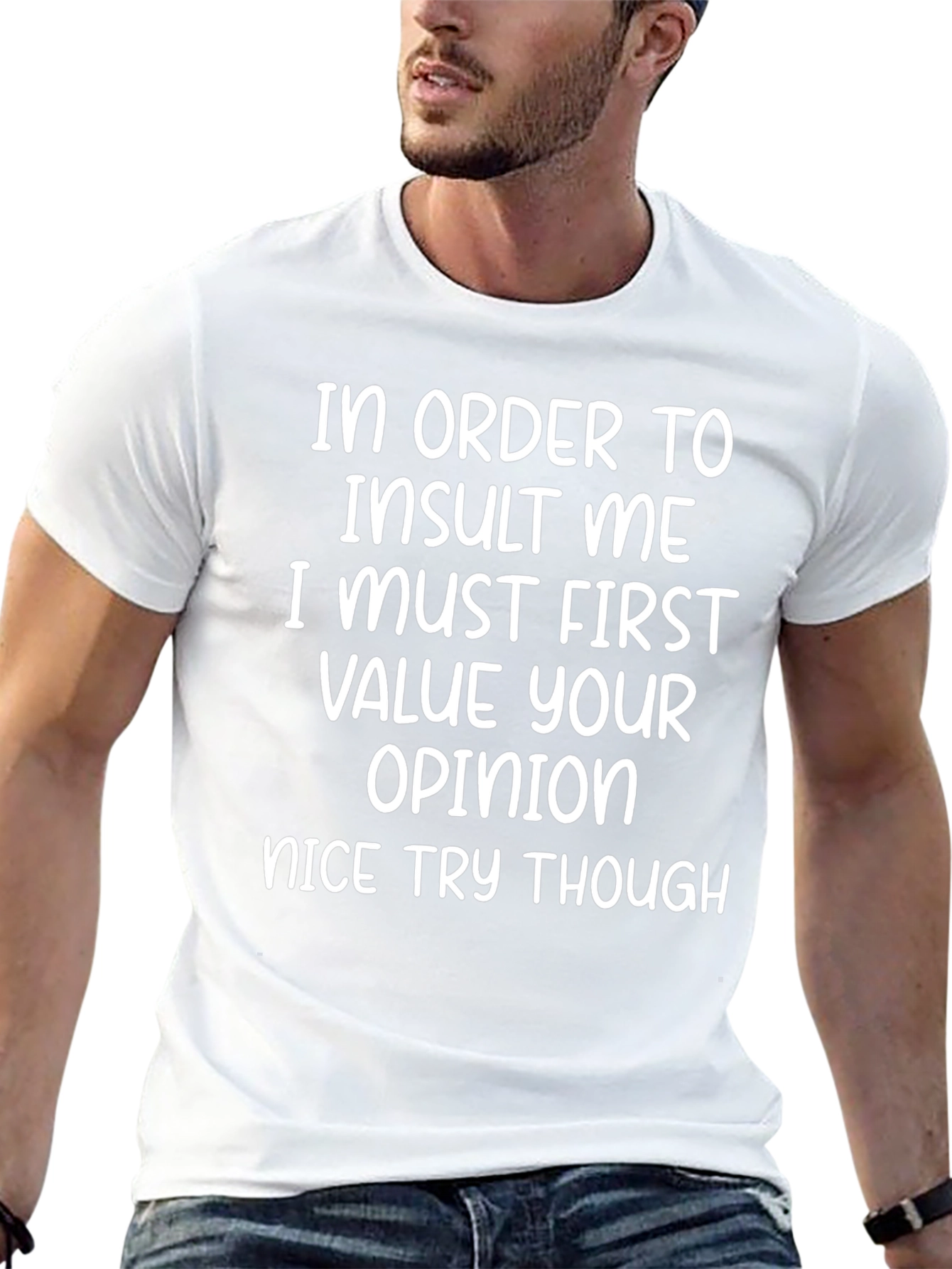 Funny Graphic T-Shirt - Insult Me Quote