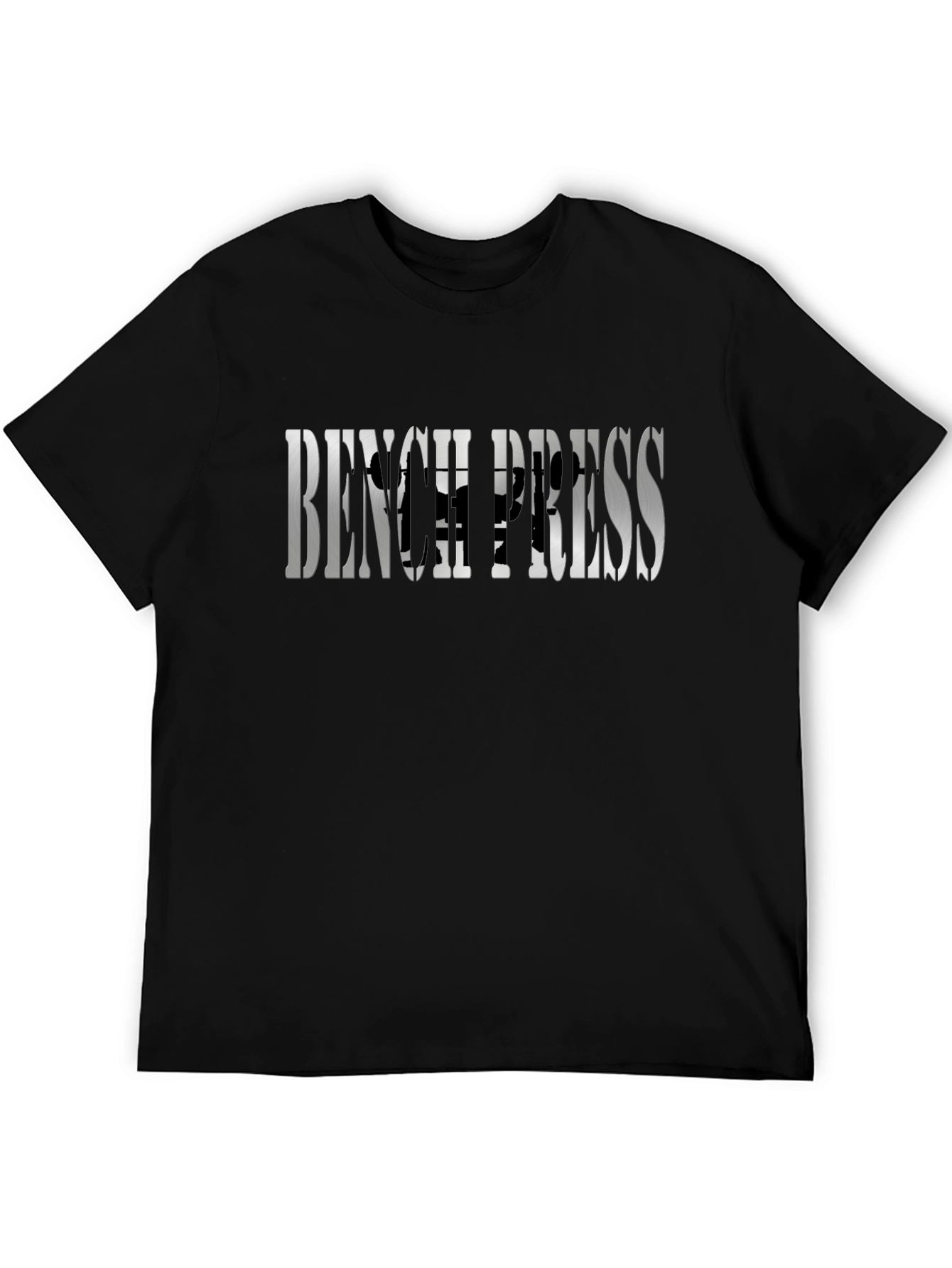 Bench Press Graphic T-Shirt - Gym Workout Apparel
