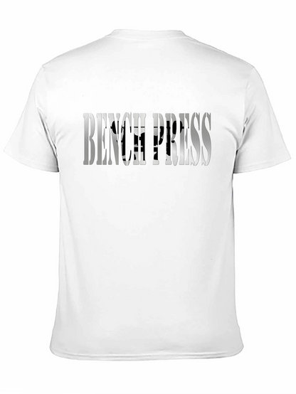 Bench Press Graphic T-Shirt - Gym Workout Apparel