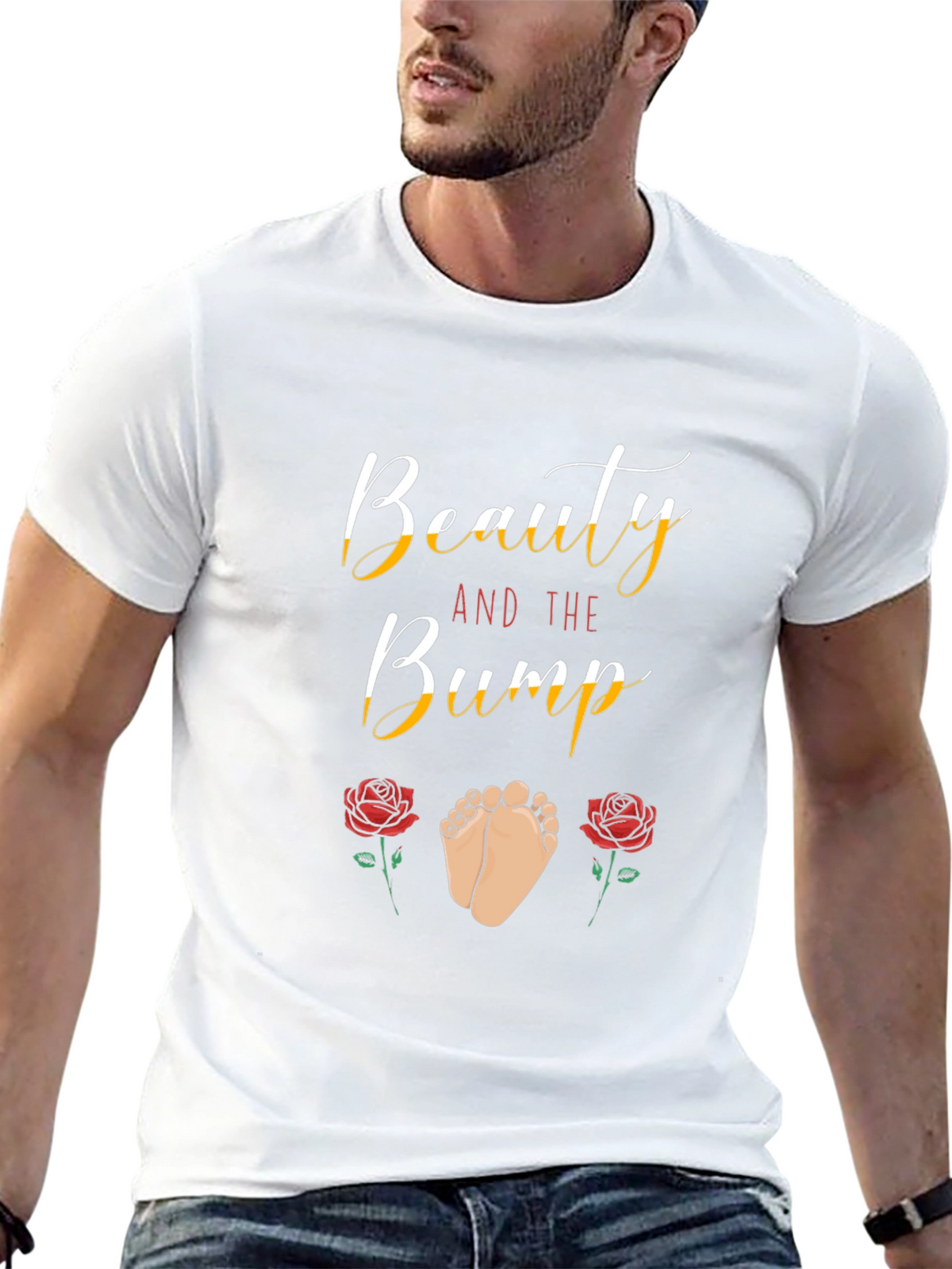 Beauty and the Bump Maternity T-Shirt