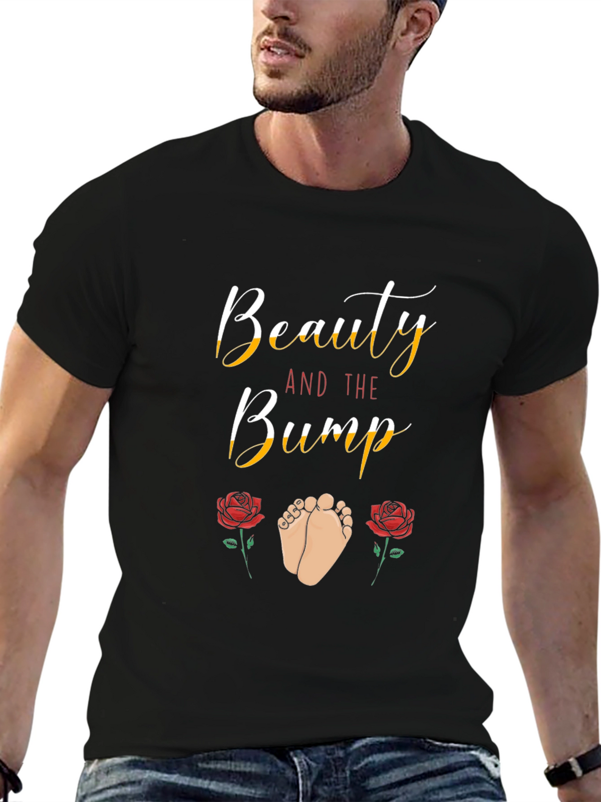 Beauty and the Bump Maternity T-Shirt