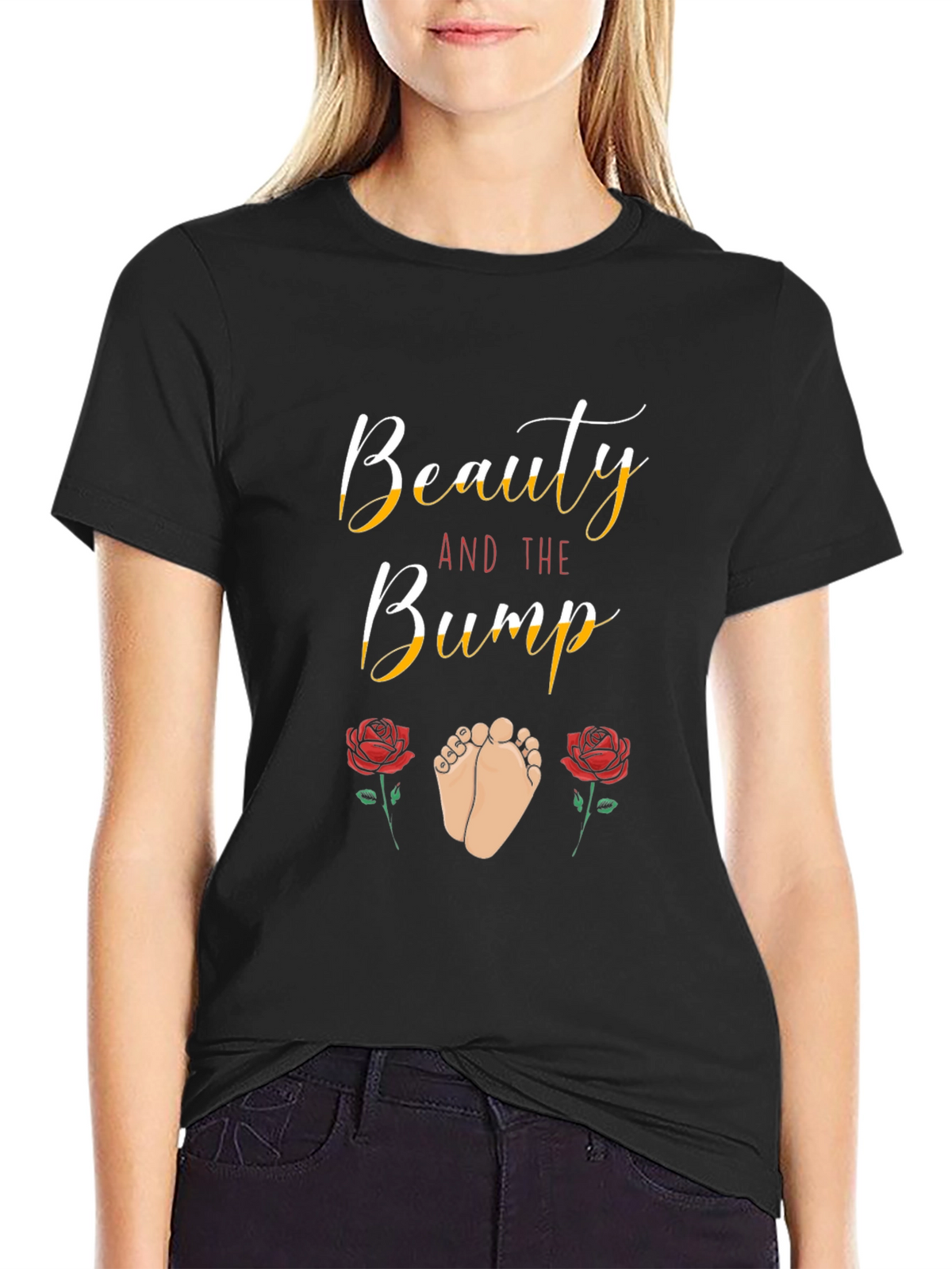 Beauty and the Bump Maternity T-Shirt