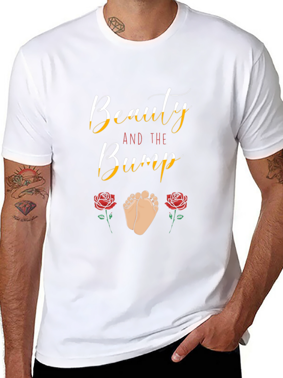 Beauty and the Bump Maternity T-Shirt