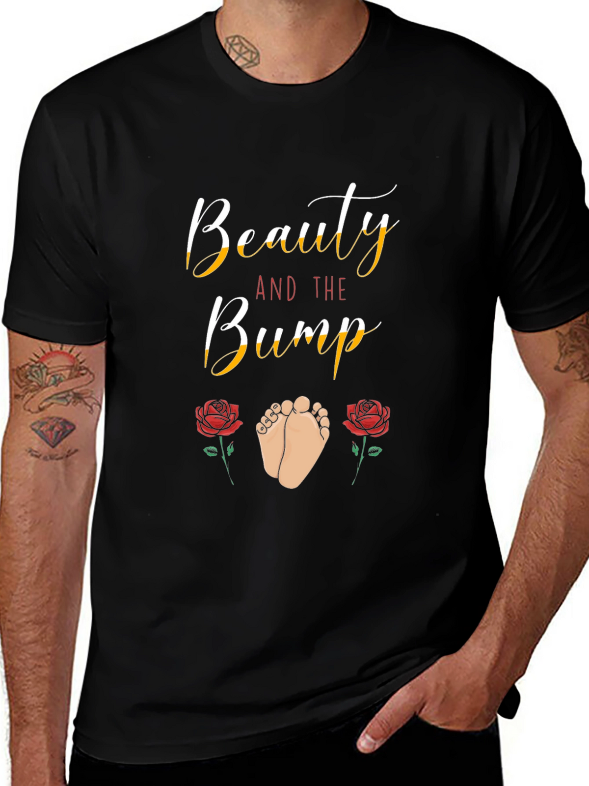 Beauty and the Bump Maternity T-Shirt