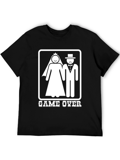 Game Over Wedding T-Shirt - Bachelor Farewell