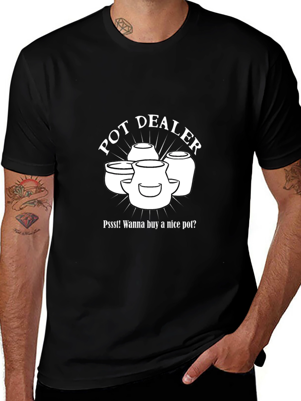 Pot Dealer T-Shirt - Funny Ceramic Art Tee