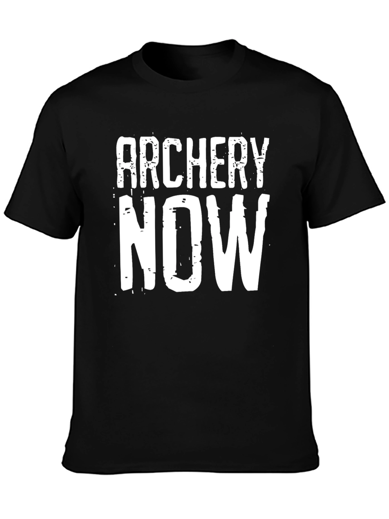 Archery Now Graphic T-Shirt - Black Cotton Tee