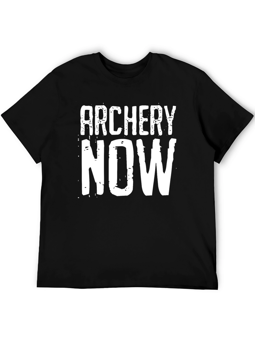 Archery Now Graphic T-Shirt - Black Cotton Tee