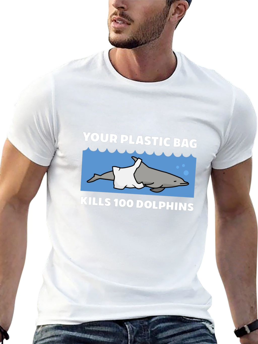 Eco-Friendly Dolphin T-Shirt