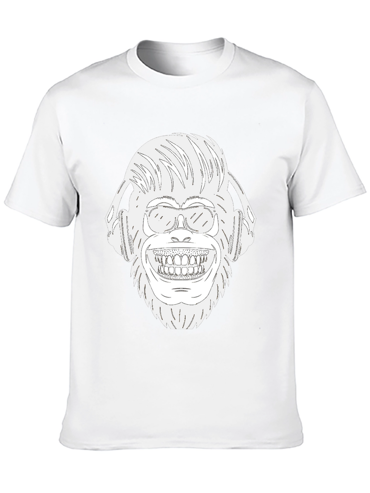 DJ Monkey Graphic T-Shirt