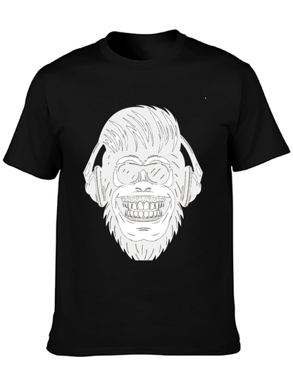 DJ Monkey Graphic T-Shirt