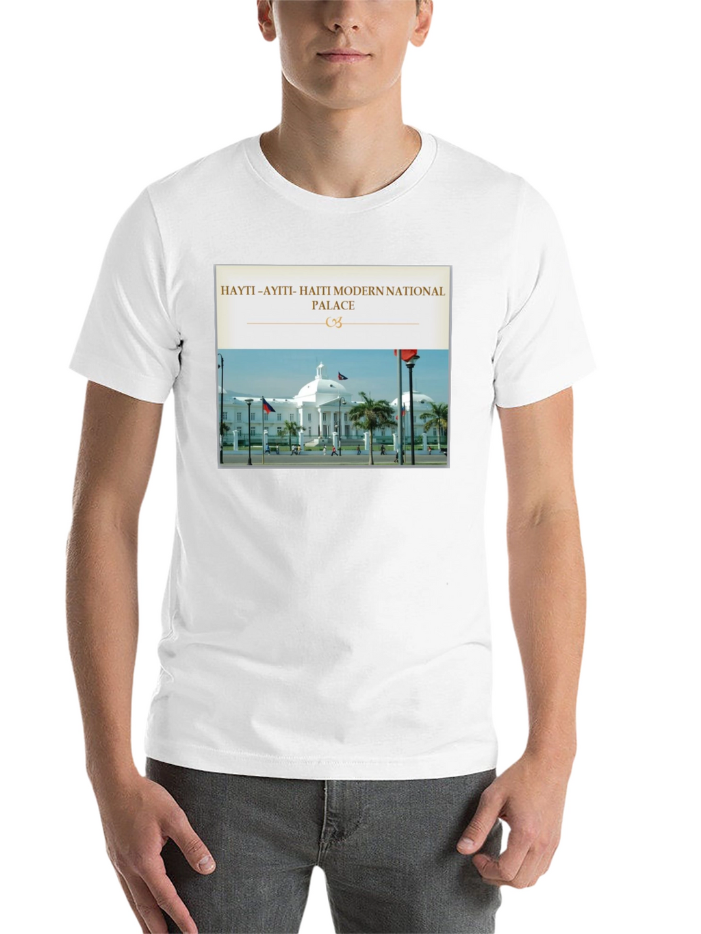 Haiti National Palace Graphic T-Shirt