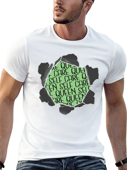 Self Care Queen Graphic T-Shirt - Black