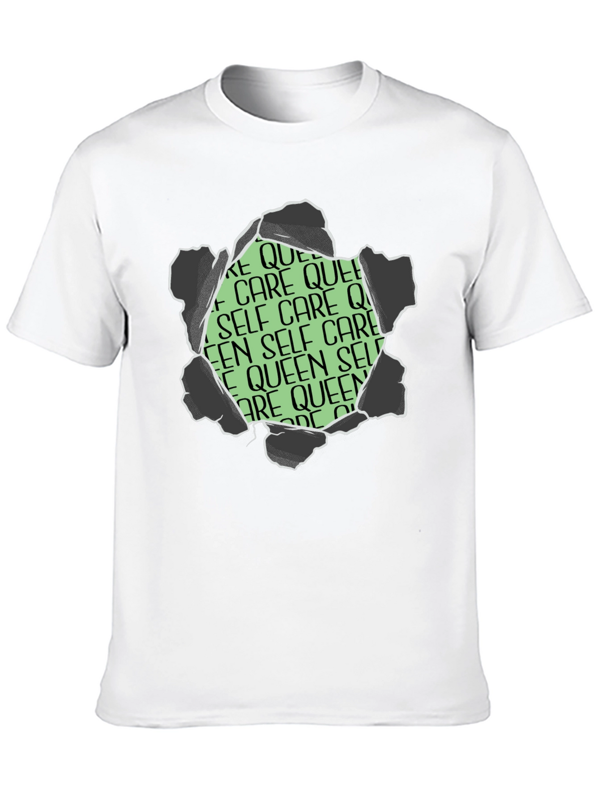 Self Care Queen Graphic T-Shirt - Black