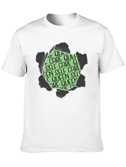 Self Care Queen Graphic T-Shirt - Black