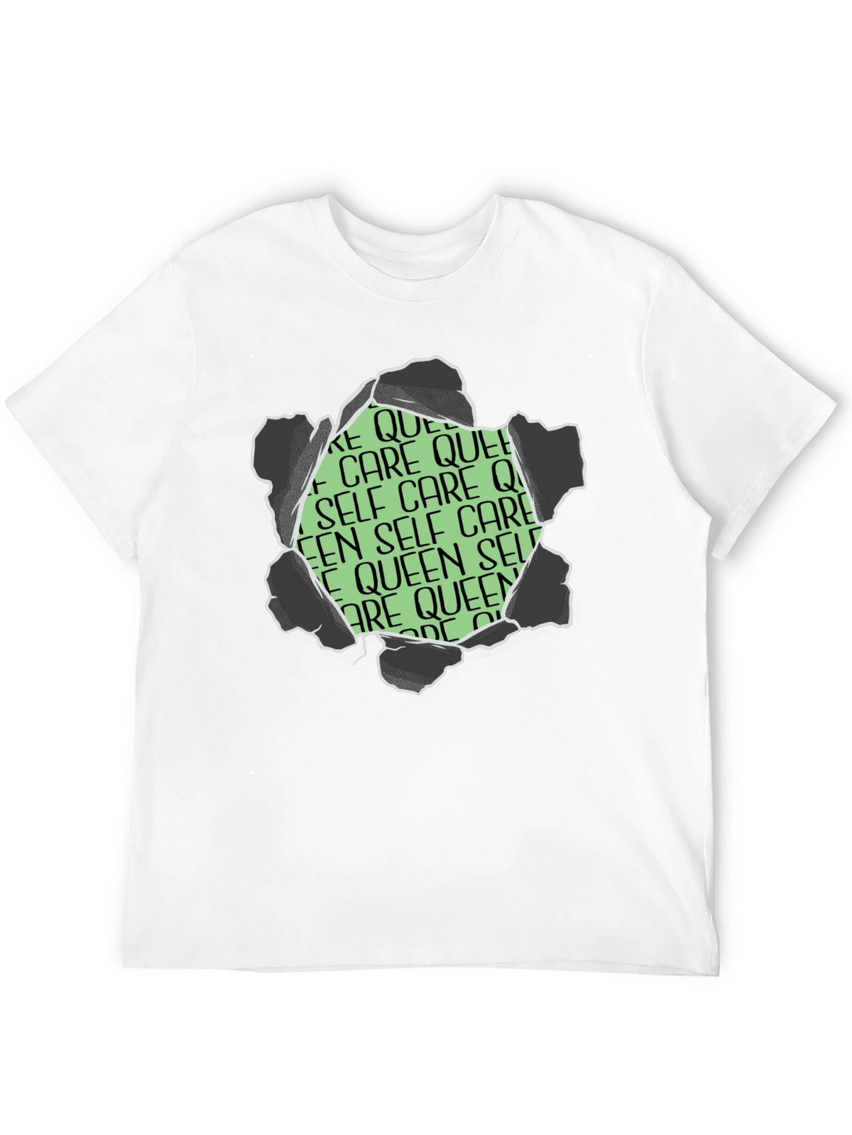 Self Care Queen Graphic T-Shirt - Black