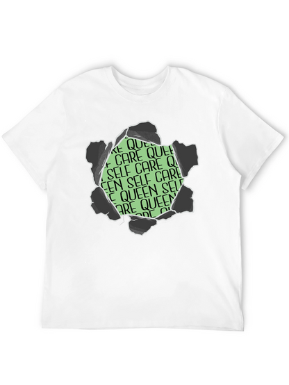 Self Care Queen Graphic T-Shirt - Black
