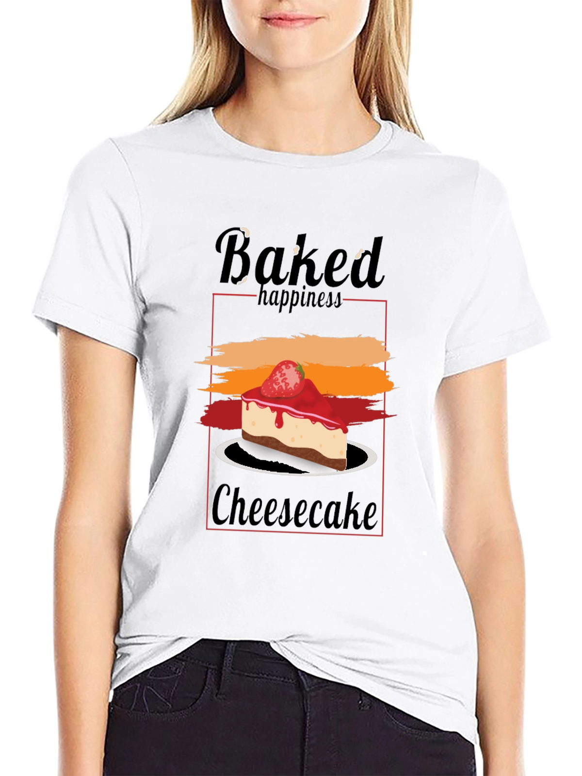 Baked Happiness Cheesecake T-Shirt