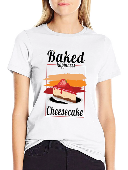 Baked Happiness Cheesecake T-Shirt