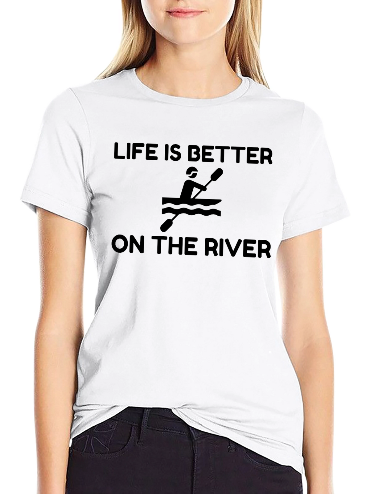 Life is Better on the River T-Shirt