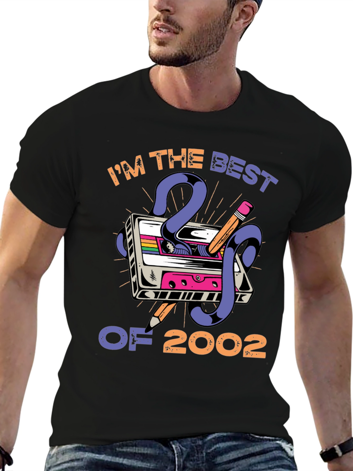Best of 2002 Cassette Tape Graphic Tee