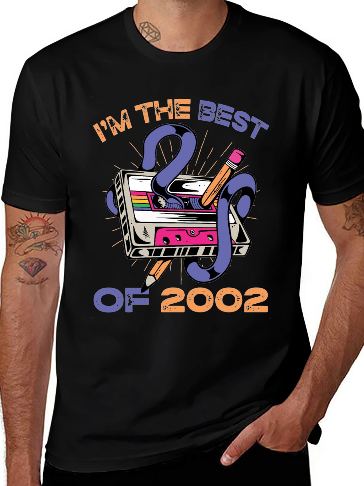 Best of 2002 Cassette Tape Graphic Tee