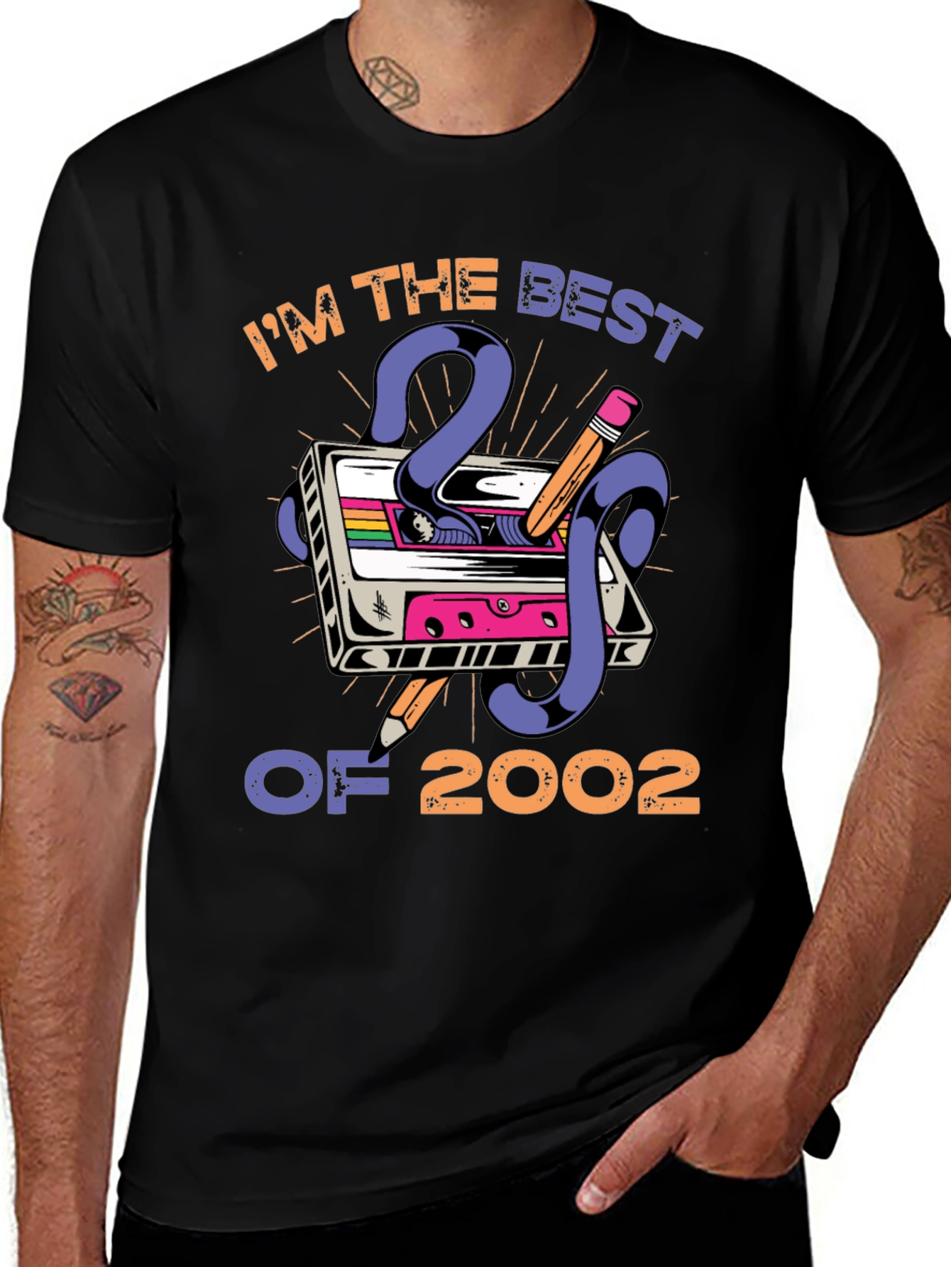 Best of 2002 Cassette Tape Graphic Tee