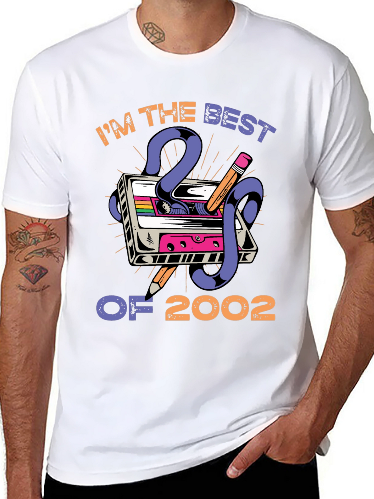 Best of 2002 Cassette Tape Graphic Tee