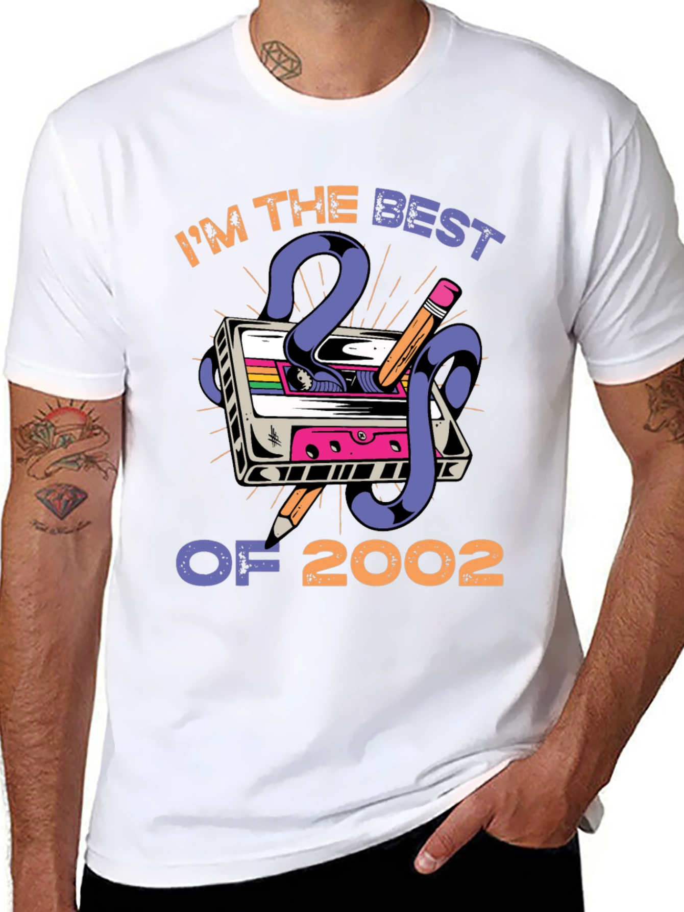 Best of 2002 Cassette Tape Graphic Tee