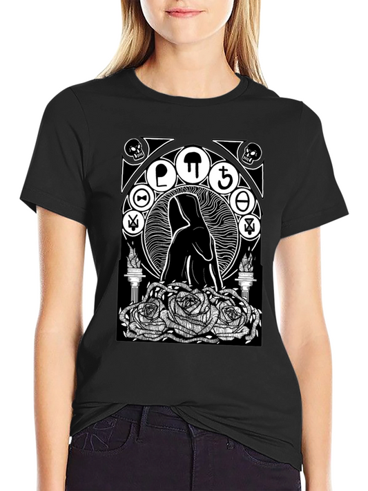 Occult Rose T-Shirt - Gothic Graphic Tee