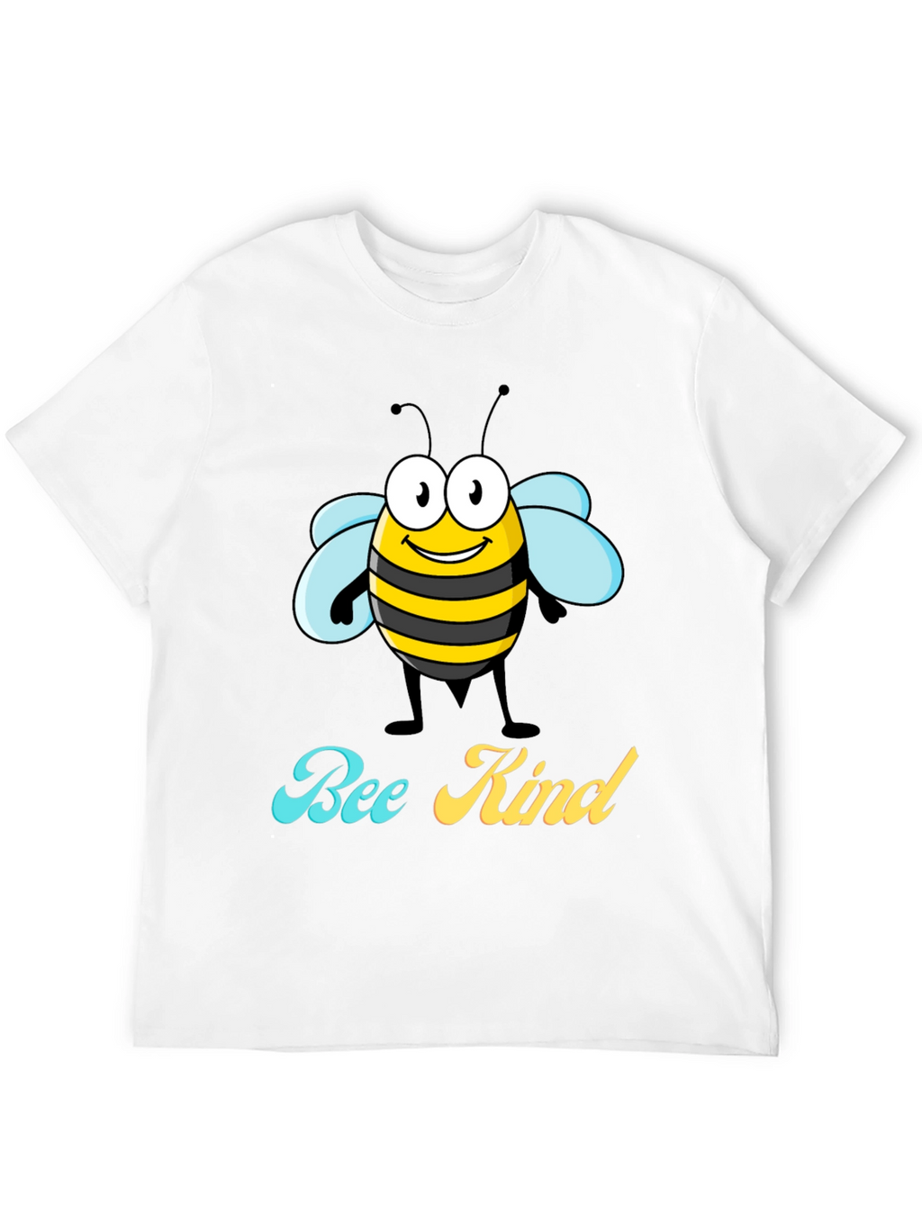 Bee Kind Graphic T-Shirt - Black Crew Neck Tee